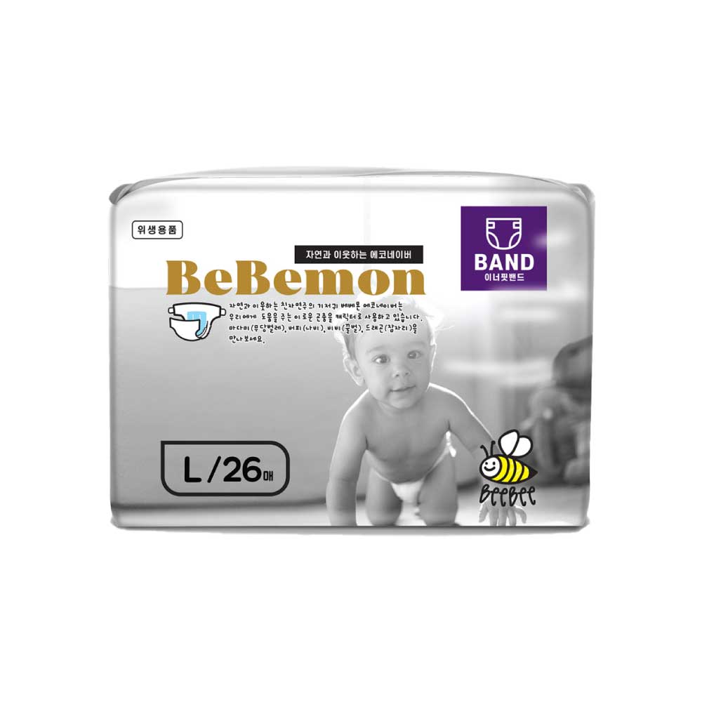 BeBemon Band Type Diapers (Tape)