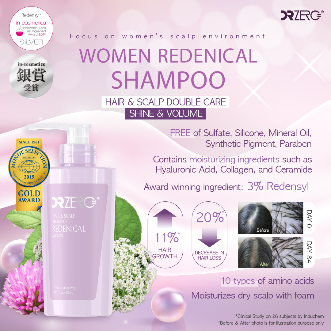 DR ZERO Female Redenical Shampoo