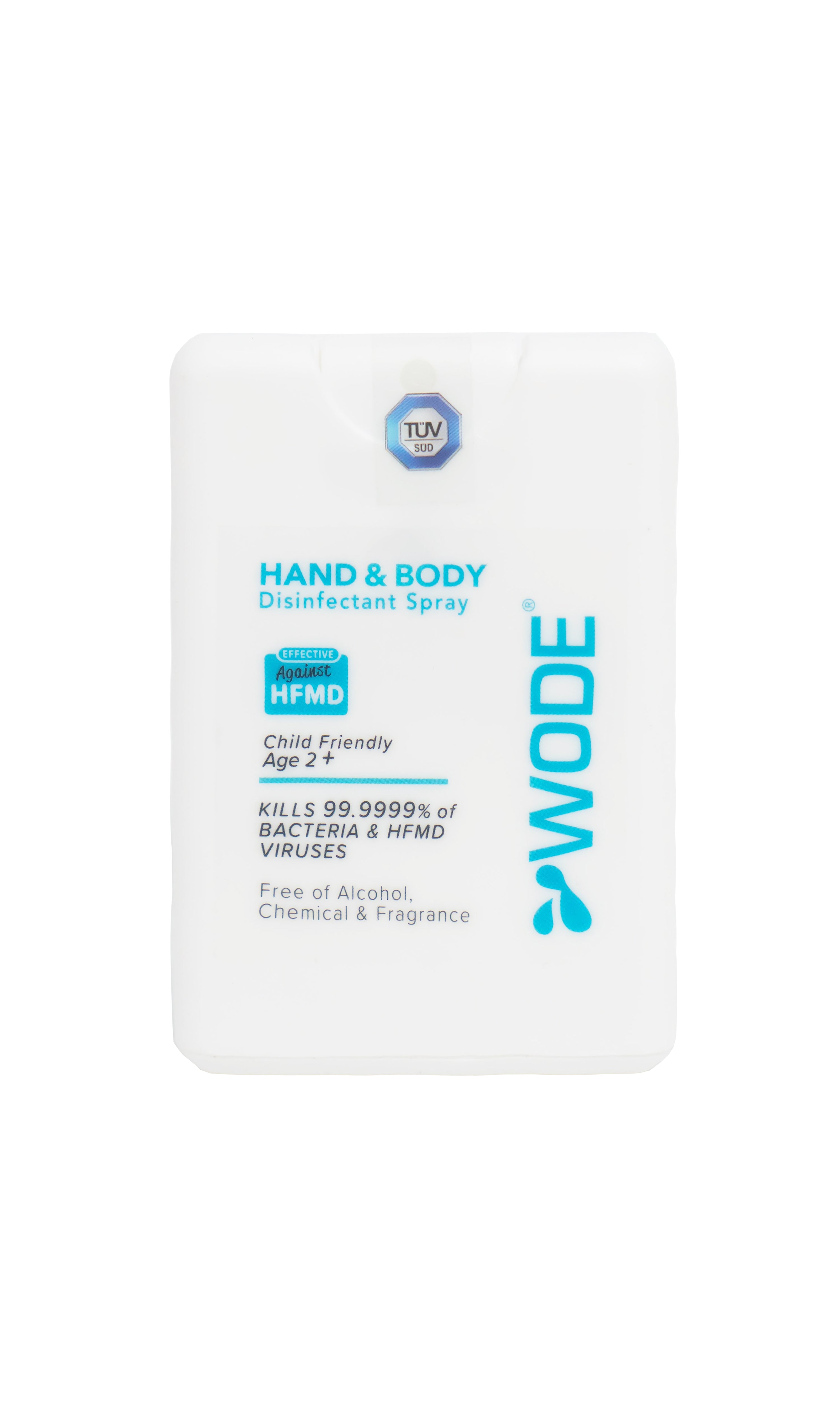 Wode Hand and Body Disinfectant Spray