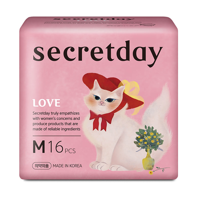 Secretday Feminine Sanitary Liner and Pad Series