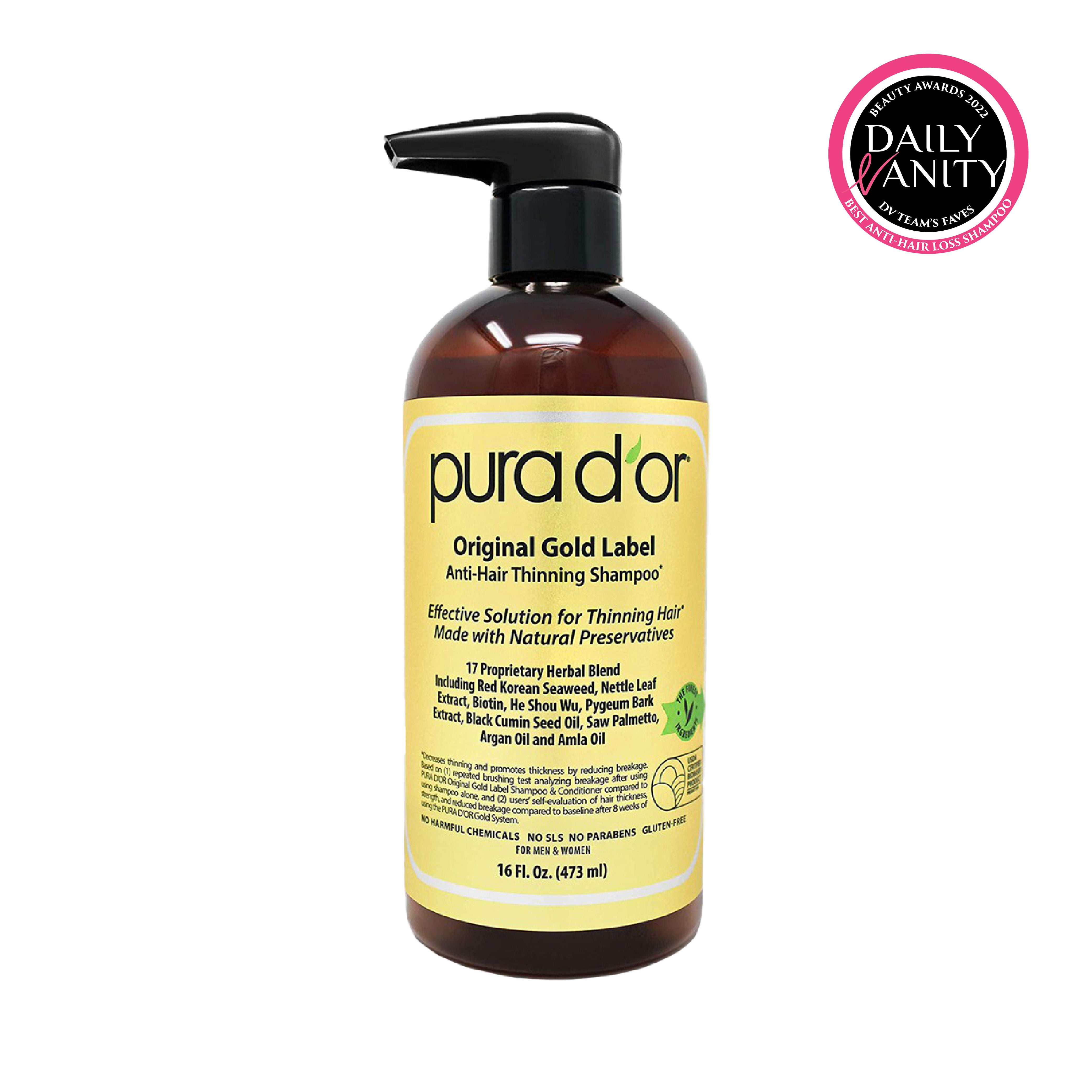 Pura D'or Gold Anti Hair Thinning Shampoo